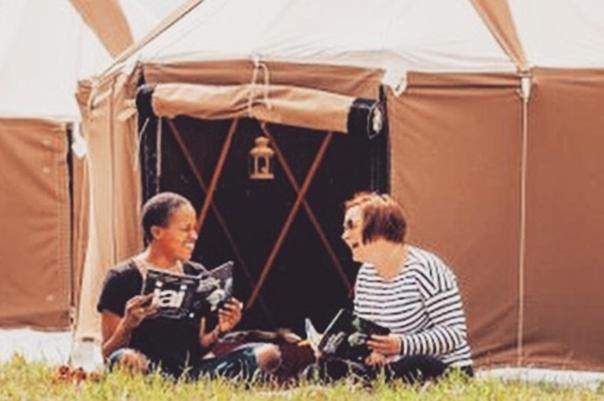 Festival Yurts Hay-On-Wye 호텔 외부 사진