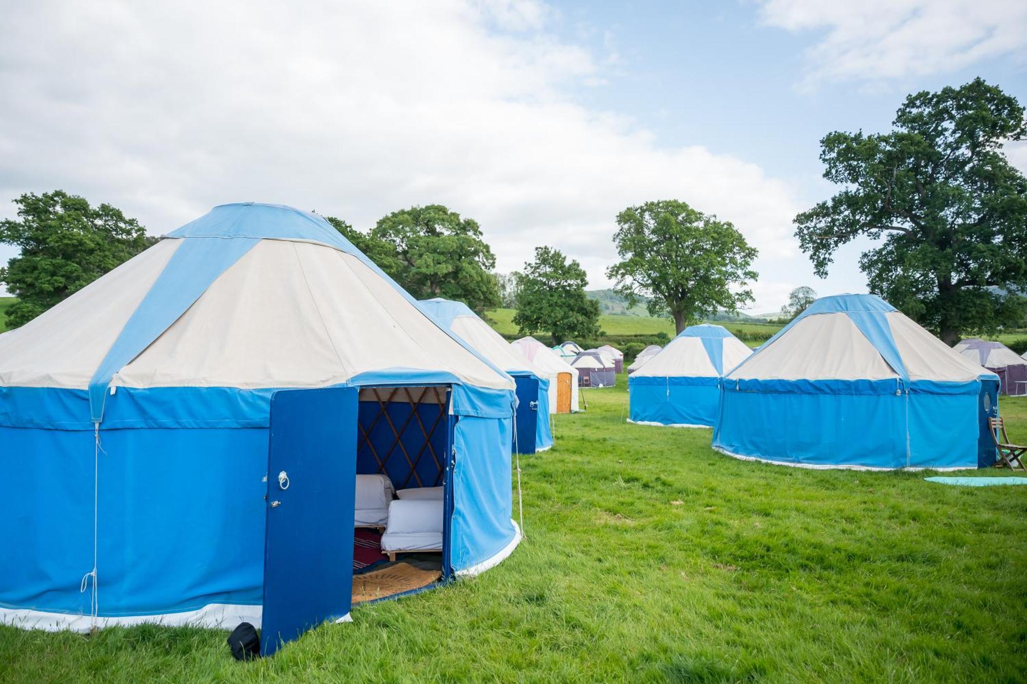 Festival Yurts Hay-On-Wye 호텔 외부 사진