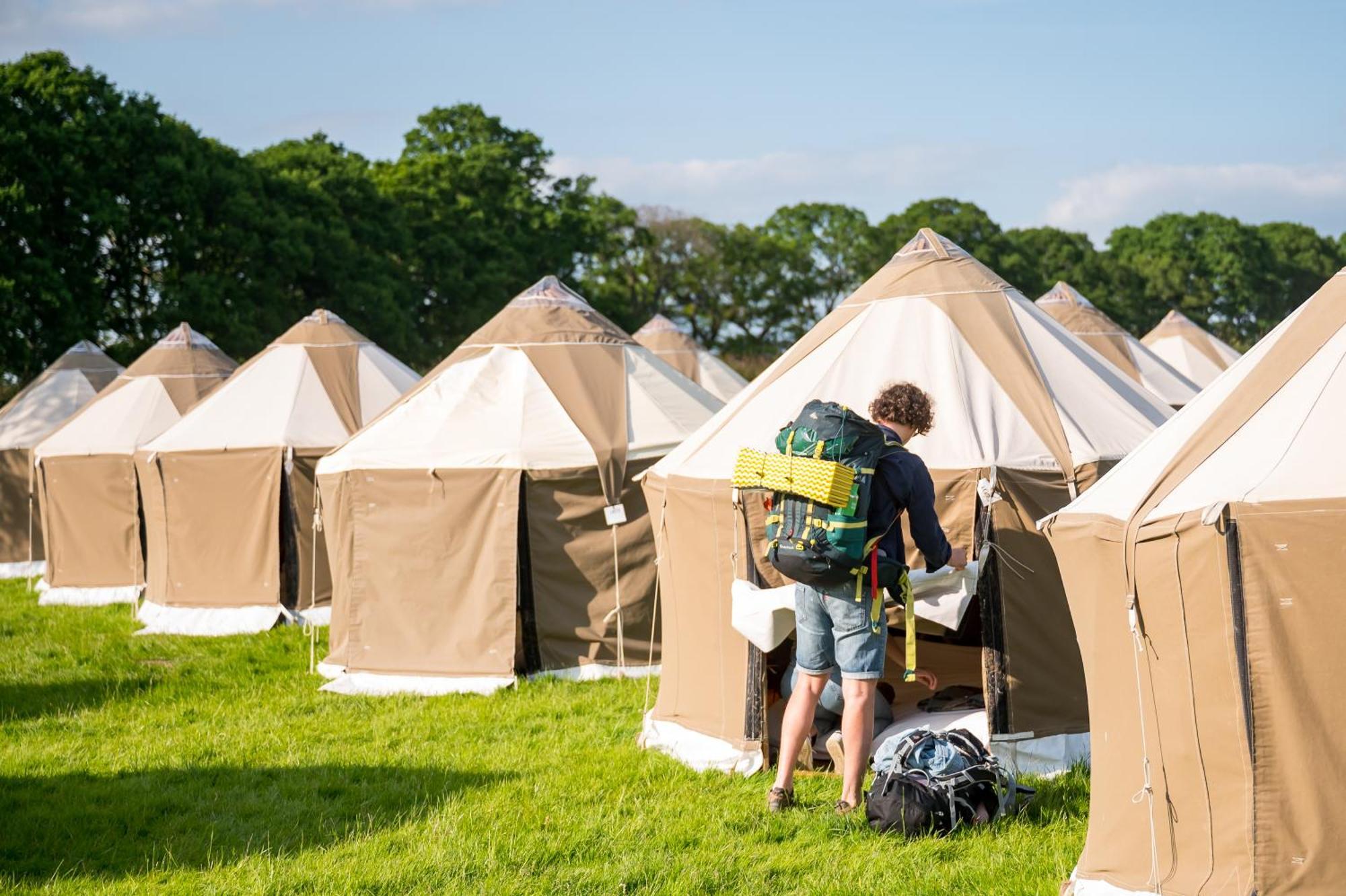 Festival Yurts Hay-On-Wye 호텔 외부 사진
